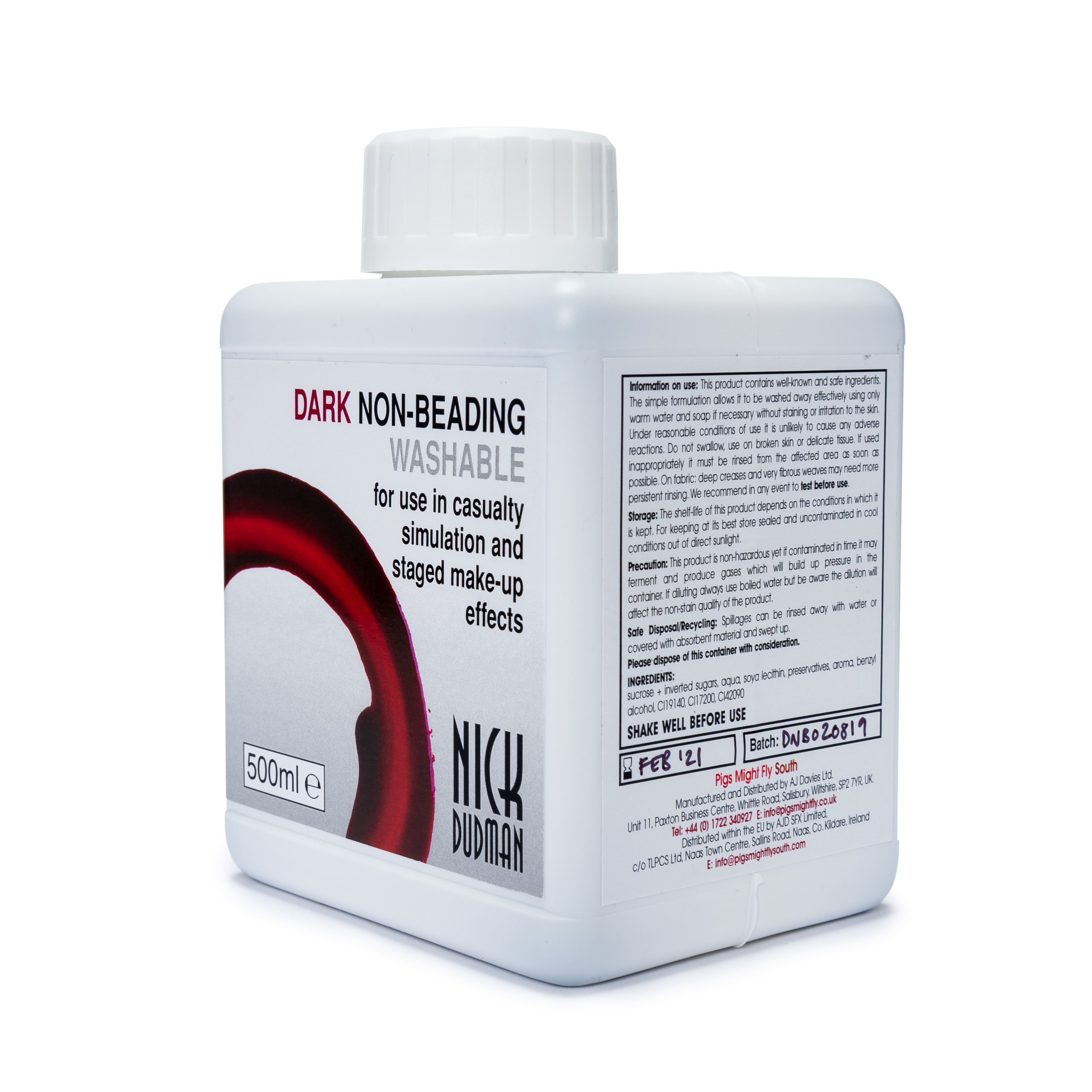 PMFS Dark Non-beading blood, 500ml - Pigs Might Fly South